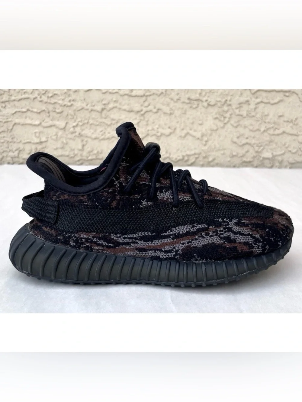 Adidas Yeezy Boost 350 V2 MX Kids Size US 12.5K Black Gray Rock Preschool GW3775